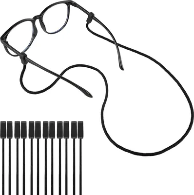 Produktbild von Brillenband,6 Stück Universal-Brillenbandhalter Ohne Schwanz Silikon Brillenkette Sonnenbrillenhalter Brillenschnur Band | Einsatz: Sport, Sonnenbrillen, Brille zum Umhängen Herren Damen