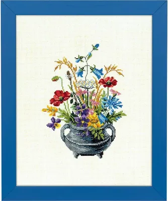 Immagine prodotto di Eva Rosenstand "Blackpot", set per punto croce, 28x35cm