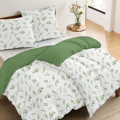 Produktbild von TRANKIELO® - 2 Bettbezüge für Steppdecken, 135x200 cm - Mikrofaser, inklusive Kissenbezüge 80x80 cm - -