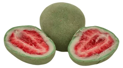 Produktbild von Öz Natur | Matcha-Erdbeer-Dragees mit Weißer Schokolade 250g