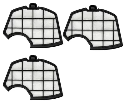 Productafbeelding van Motorfilter voor stofzuiger - 3-delige set - Vervanging voor VK140, VK150, FP140, FP150 - Motorbeschermingsfilter