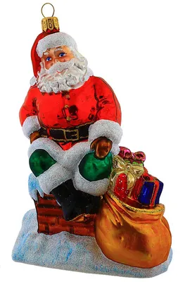 Produktbild von Weihnachtsmann auf Schornstein