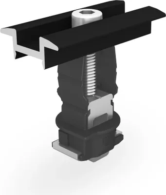 Produktbild von K2 Universal Mittelklemme, K2 Clamp, 25-40 mm, schwarz eloxiert, 1 Stk.