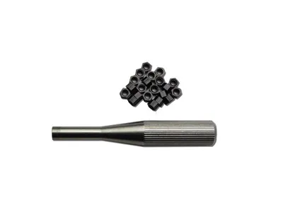 Produktbild von ScaleClub M2 Modellbaumutter schwarz 20x mit Steckschlüssel