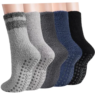 Produktbild von Warme Stoppersocken Herren 39-46 5er Pack