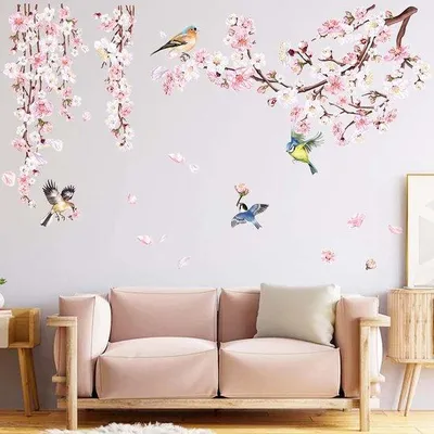 Immagine prodotto di Adesivi murali con motivi floreali