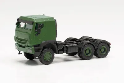 Iveco-Miniaturmodell, H0 1/87, Kunststoff, mehrfarbig