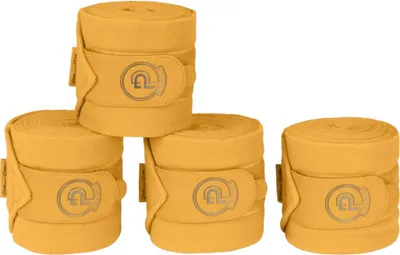 Image de Eskadron Bandages Set of 4 Fleece Platinum 2025 Bandages Fleece Golden Yellow Full