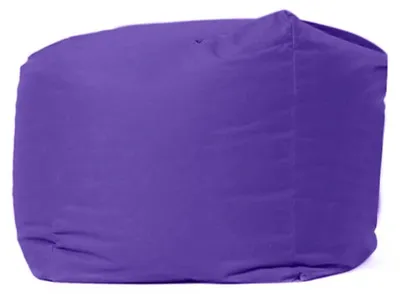 Immagine prodotto di Pouf da giardino color viola, realizzato in poliestere riciclato