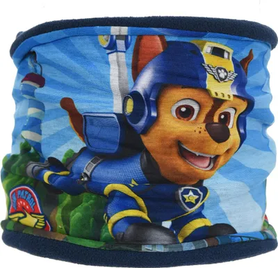 Produktbild von Paw Patrol Kinder Schlauchschal Jungen Loop Schal Multifunktionstuch Winter Fleece      , Farbe:Blau
