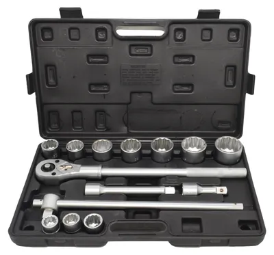 Obrázok produktu pre Sada 12-Hrotových Nástrojových Kľúčov Awtools 3/4" 14-Dielna