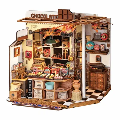 Produktbild von ROBOTIME DG174, DIY-Miniaturhaus, Junge/Mädchen, 14 Jahr(e), Erwachsene/Kinder, Mehrfarbig, 330 Stück(e)