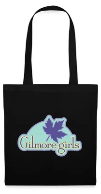 Produktbild von Spreadshirt Gilmore Girls Logo Stoffbeutel, One size, Schwarz