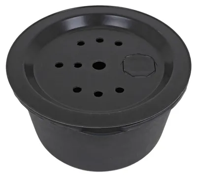 Produktbild von CLGarden ø 66cm 90 Liter Springbrunnenbecken rund mit GFK Deckel für Springbrunnen Gartenbrunnen Becken Deckel Set