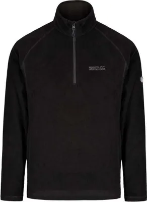 Image de Regatta Montes Mini sweat-shirt léger à rayures avec demi-zip, Noir XXL