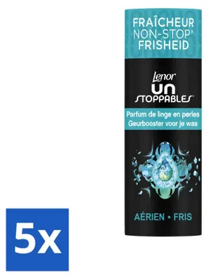 Produktbild von 5 x Lenor Unstoppables Wäscheparfüm Fresh - Vorteilspackung - 5 Stücke
