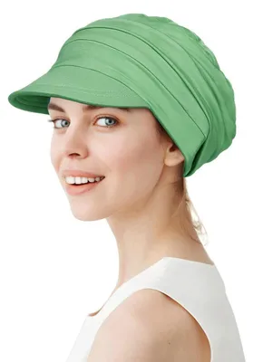 Produktbild von Schlapphut Damen Übergroß Atmungsaktiv Bambus Avocadogrün Einheitsgröße