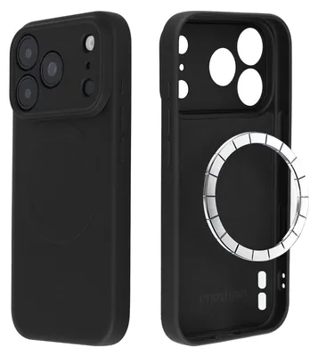 Image de Coque arrière colorée imoshion avec aimant MagSafe pour l'Apple iPhone 18 Pro Max / 17 Pro Max - Noir