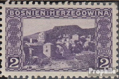 Produktbild von Briefmarken Österr.-Bosnien-Herzeg. 1906 Mi 30C gezähnt L 9 1/4 mit Falz Ansichten