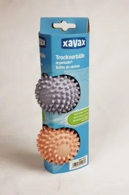Produktbild von Xavax Dryer Balls, Trocknerkugeln, Blau, Grün, 125 °C, EN71 pt 3, 6 cm, 230 mm