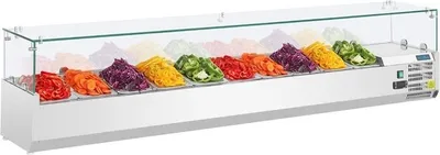 Produktbild von Polar Serie G Aufsatzkühlvitrine für 9x GN1/3