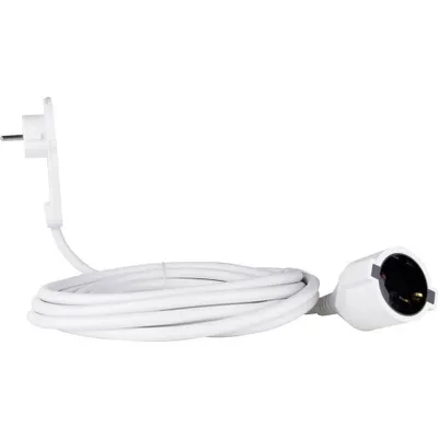 Produktbild von REV RITTER Verlängerungskabel 3m Flachstecker weiß