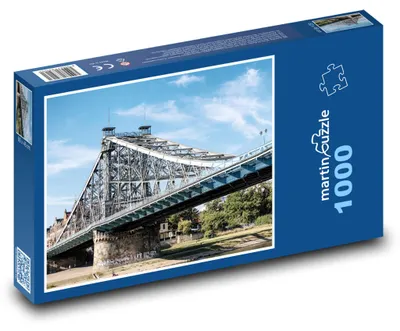 Zdjęcie produktu dla martinpuzzle - Puzzle 1000 - Drezdno - most