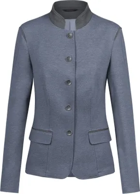 Produktbild von Greiff Corporate LANDHAUS Damen Jersey-Blazer Regular Blau/Grau 42