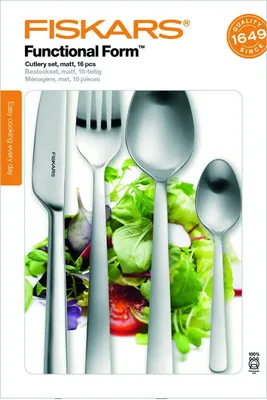 Produktbild von Fiskars FF Besteckset, 16-tlg., matt, 856216