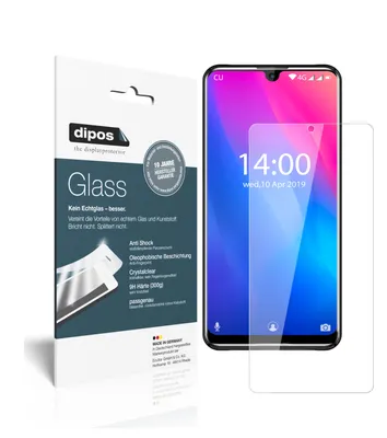 Produktbild von 2x Schutzfolie für Oukitel K9 - Anti-Shock 9H Folie dipos Glass Kunststoffglas