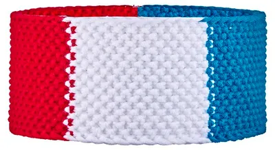 Produktbild von Areco Stirnband Rot/Weiß/Blau -