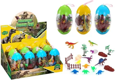 Obrázok produktu pre Dinosaurus vo vajíčku MIX - (hračky, figúrky)