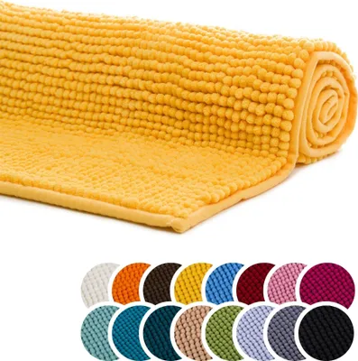 Produktbild von liebling - Badteppich, 50 x 70 cm, Fußbodenheizung geeignet, 100% Mikrofaser, gelb