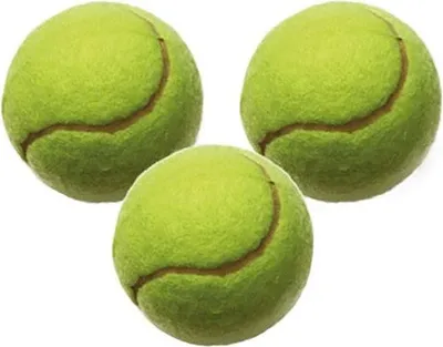 Produktbild von Idena Tennisbälle gelb/grün, Ø 6,5 cm, 3 St.