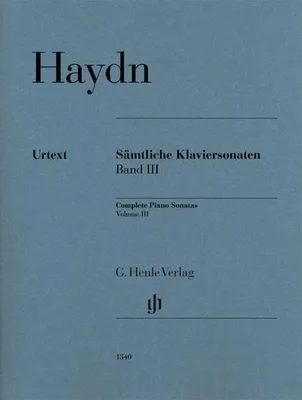 Zdjęcie produktu dla Haydn, Joseph - Sämtliche Klaviersonaten Band III