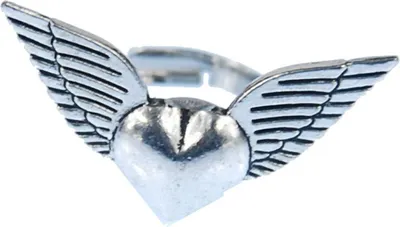 Produktbild von Herzring Ring Miniblings Herz mit Flügel Liebe Romantik Herzen Valentinstag