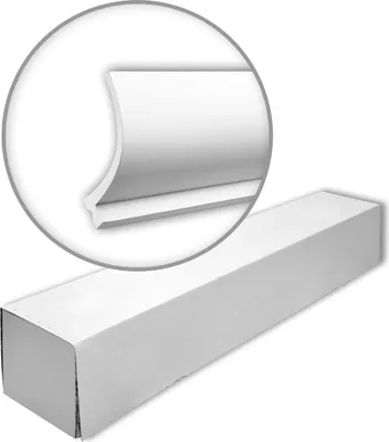 Produktbild von Profhome 150220 Eckleisten 1 Karton SET mit 6 Stuckleisten | 12 m