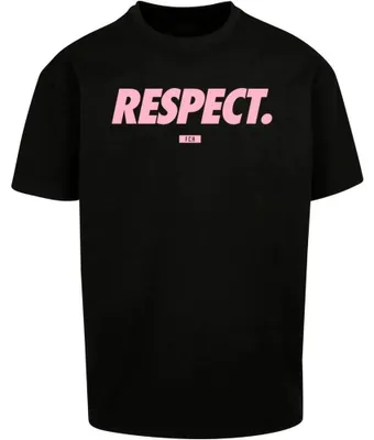 Produktbild von Mister Tee - "Football's Coming Home Respect" T-Shirt für Herren, Übergroß TN2068 (M) (Schwarz)