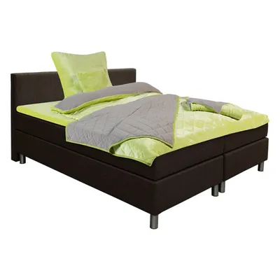 Produktbild von Dreamsoft Wende-Bettwäsche 155 x 220/80 x 80 cm,  Hellgruen/Kitt