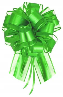 Produktbild von Piniatowe Love Geschenkschleife Dekoration Grün 1 Stück