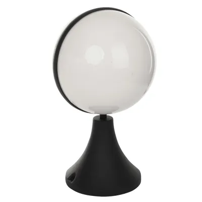 Image de Lampe de jardin sphérique LED noire CIRCULO Eko-light EKO6643