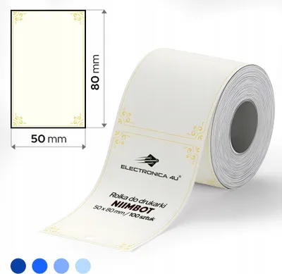 Immagine prodotto di Etichette autoadesive termiche per Niimbot B1 B21 B3S B31 50x80