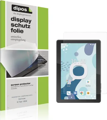 Produktbild von 2x Schutzfolie für Konrow K-Tab 1004 matt Displayschutzfolie Folie Display Schutz dipos