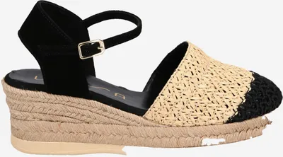 Produktbild von Unisa CANCIO_KS BLACK, Sandaletten in Schwarz, kombiniert für Damen, Größe 39