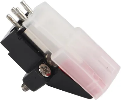 Productafbeelding van Platenspeler Naald - Pick-up Naald Naaldvervanging - Muziek Afspelen - Bewegende Magneet - 22 g - Rood