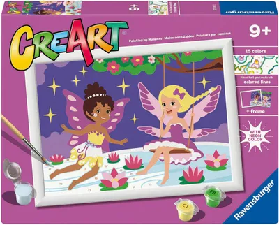 Image de Ravensburger CreArt Peinture par numéros - Fée