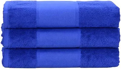 Produktbild von A&R 700.50 | PrintMe Hand Towel / 50 x 100 cm - Farbe: True Blue - Größe: 50 x 100 cm