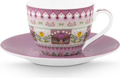 Produktbild von PIP STUDIO Lily&Lotus Espressotassse m.U. lila 120ml