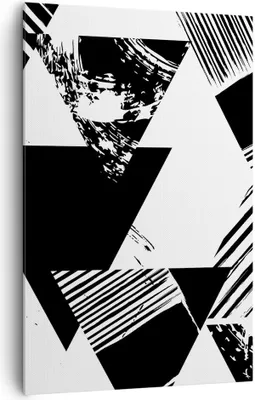 Produktbild von Bild auf Leinwand - Leinwandbild - Einteilig - Abstraktion modern - 80x120cm - Wand Bild - Wanddeko - Wandbilder - Leinwanddruck - Wanddekoration - Leinwand bilder - Wandbild - PA80x120-3882