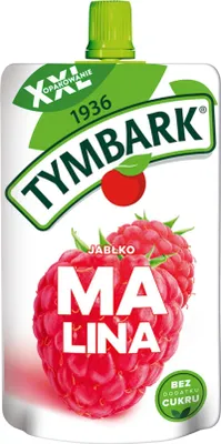 Image de Mousse aux fruits Tymbark framboise 200 g